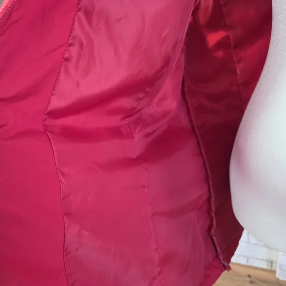 Coldwater Creek Cherry Red Sleeveless Vest - Picture 7 of 7